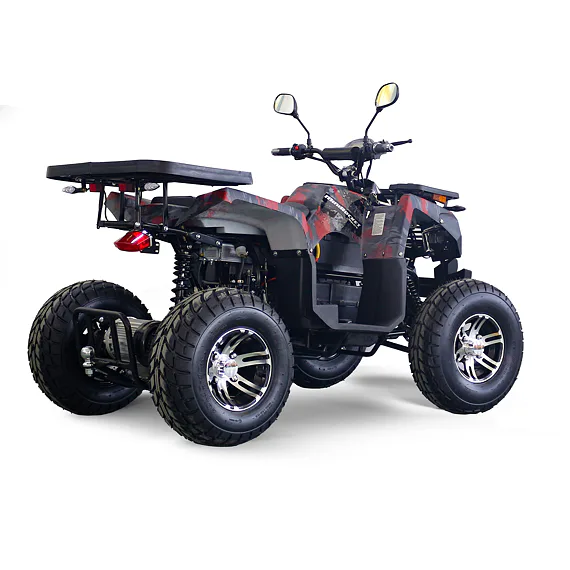 Elektrická čtyřkolka MiniRocket GreenLander 3000W SPZ, red camo