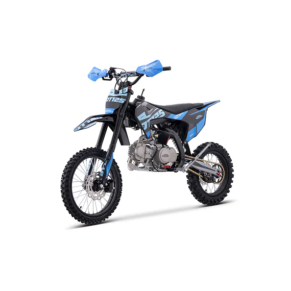 Pitbike Dorado DT125 17"/14" CROSS Modrý