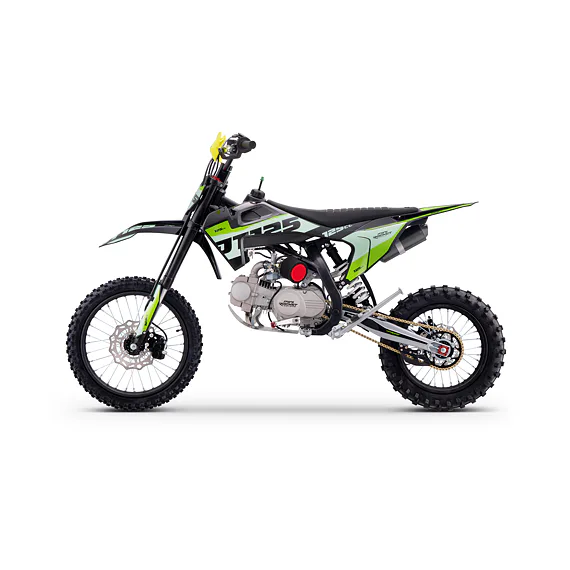 Pitbike Dorado DT125 17"/14" CROSS Zelený