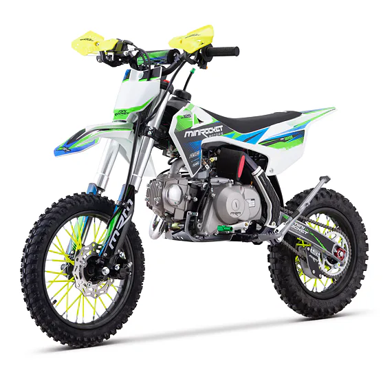 Pitbike MiniRocket DK125 Poloautomat, modrý