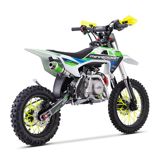 Pitbike MiniRocket DK125 Poloautomat, modrý