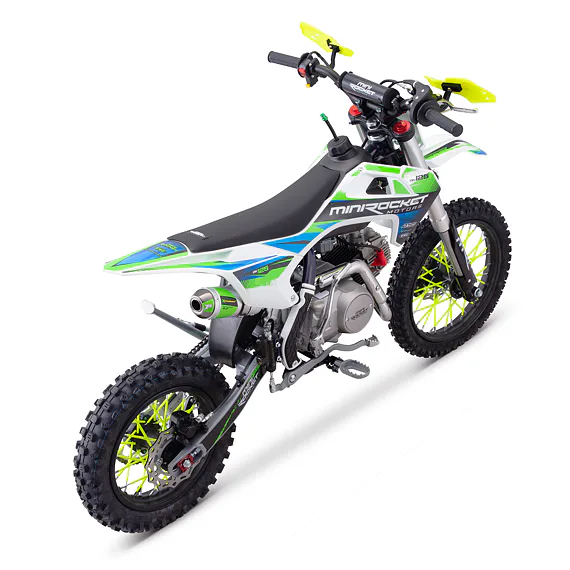 Pitbike MiniRocket DK125 Poloautomat, modrý