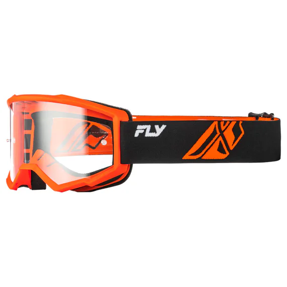 Brýle FOCUS, FLY RACING - USA dětské (černá/oranžová)