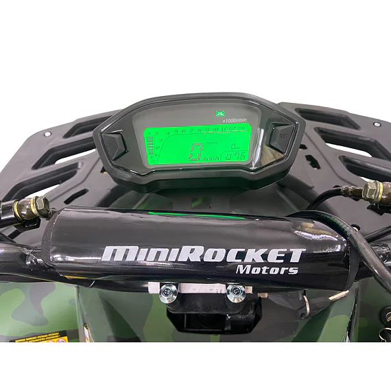 Elektrická čtyřkolka MiniRocket EcoRunner 1500W SPZ, yellow camo