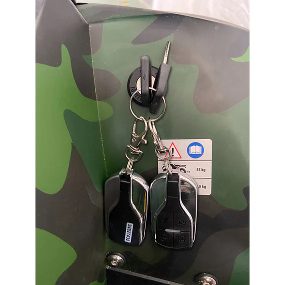 Elektrická čtyřkolka MiniRocket EcoRunner 1500W SPZ ARMY