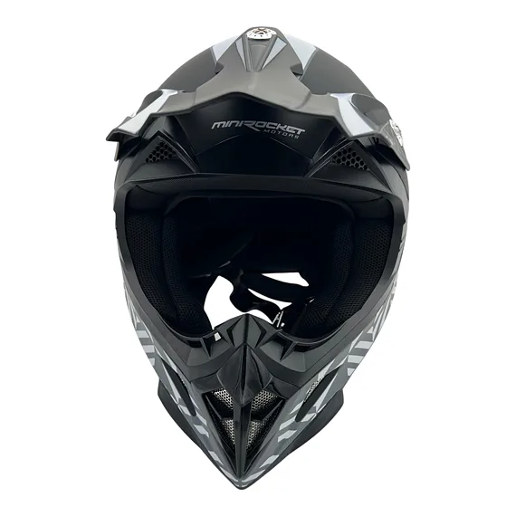 Dětská cross helma MiniRocket DIRT, Grey