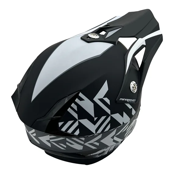 Dětská cross helma MiniRocket DIRT, Grey