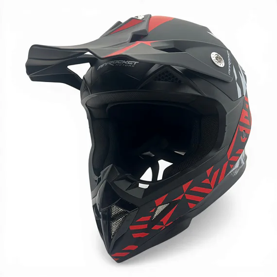 Dětská cross helma MiniRocket DIRT, Red