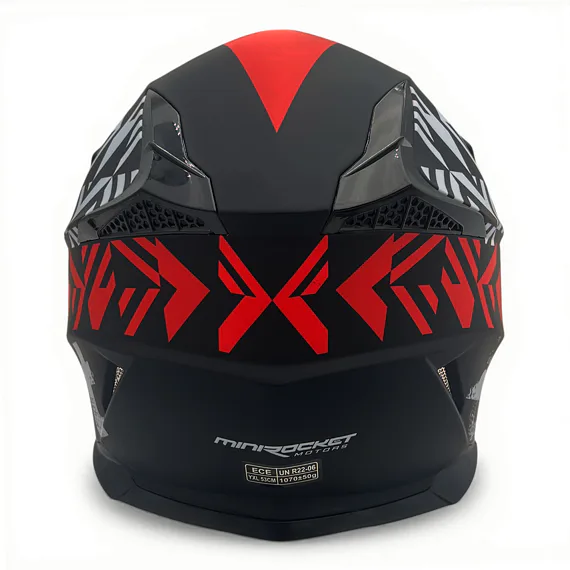 Dětská cross helma MiniRocket DIRT, Red