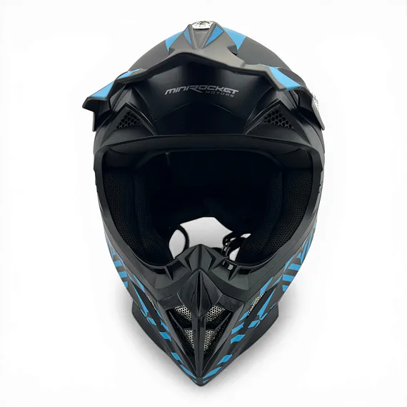 Dětská cross helma MiniRocket DIRT, Blue