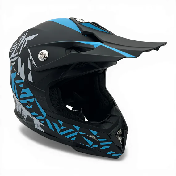 Dětská cross helma MiniRocket DIRT, Blue