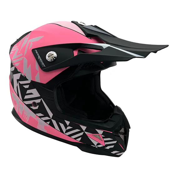 Dětská cross helma MiniRocket DIRT, Pink