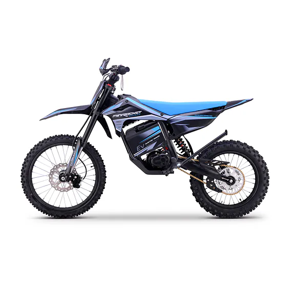 Elektrický pitbike MRM eBeast 8000W 19"/16" modrý