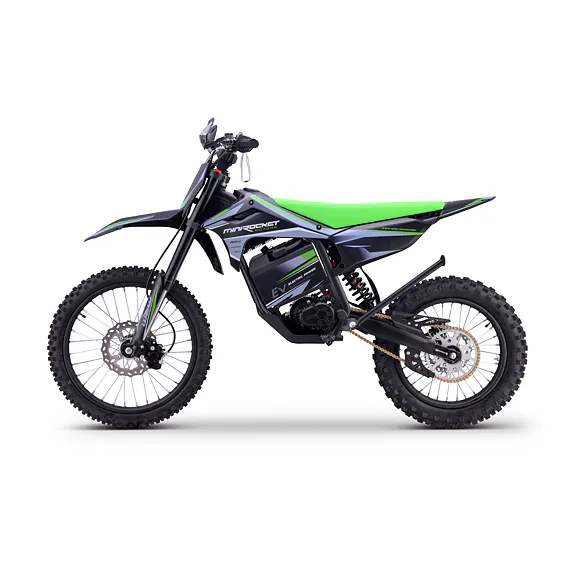 Elektrický pitbike MRM eBeast 8000W 19"/16" zelený