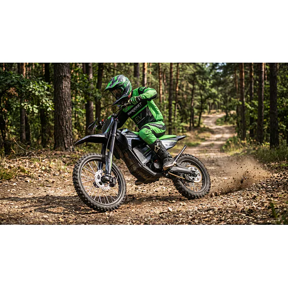 Elektrický pitbike MRM eBeast 8000W 19"/16" zelený