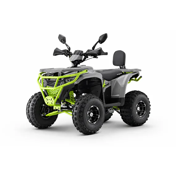Čtyřkolka MiniRocket Troodon 3+1 Deluxe šedo-zelená