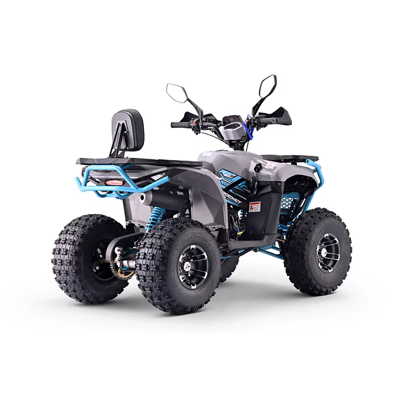 Čtyřkolka MiniRocket Troodon 3+1 Deluxe šedo-zelená