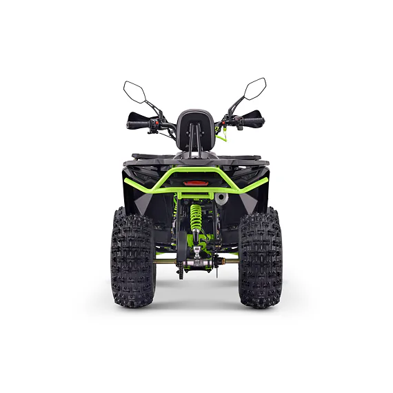 Čtyřkolka MiniRocket Troodon 3+1 Deluxe černo-zelená