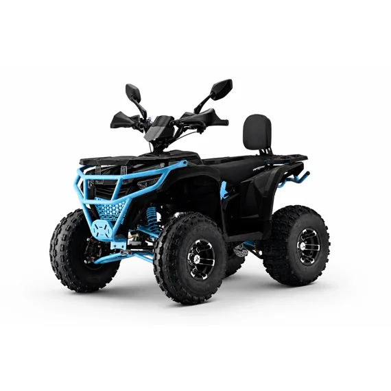 Čtyřkolka MiniRocket Troodon 3+1 Deluxe černo-modrá