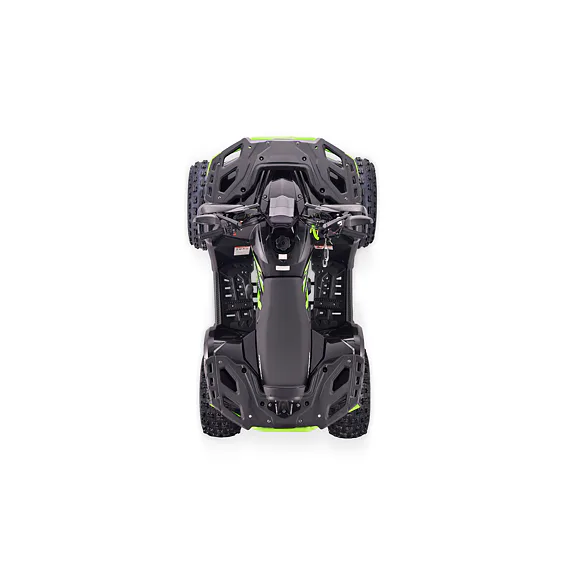 Čtyřkolka MiniRocket Troodon 3+1 Deluxe černo-zelená