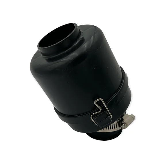 Vzduchový filtr v plastovém boxu 38mm, zahnutý