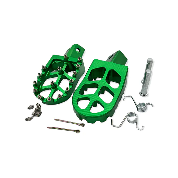 CNC ALU stupačky PRO zelené