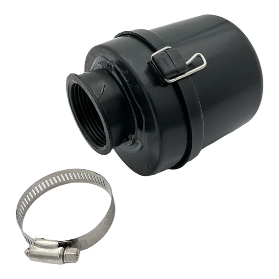 Vzduchový filtr v plastovém boxu 38mm, rovný