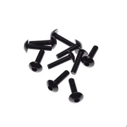 Sada ALU  šroubů M5X20mm, černá (10ks)