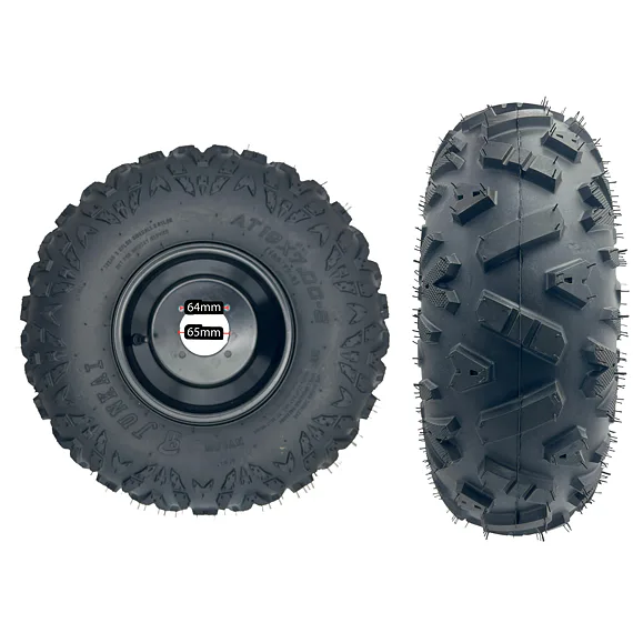Kompletní přední kolo 8", 19x7.00-8, A-Shape 4 díry