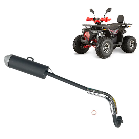 Výfuk pro čtyřkolky Hunter II 125cc/150cc
