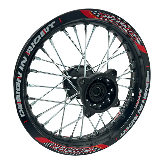 Zadní ráfek pitbike 12 palců RIDEIT černá