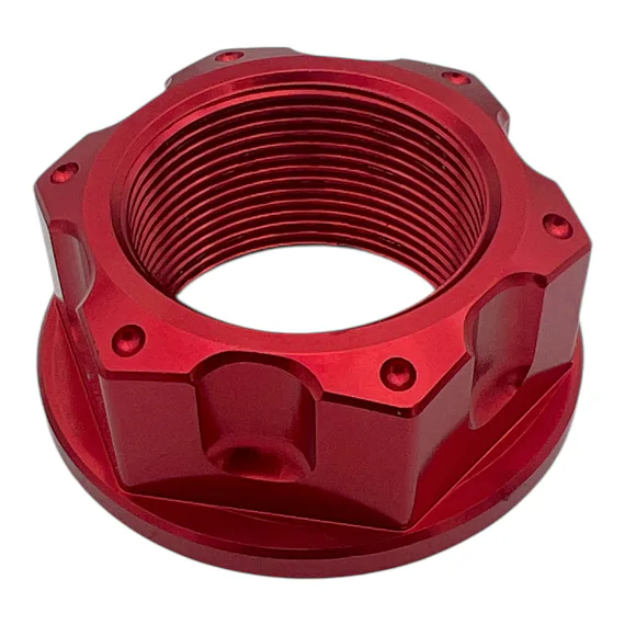 Vrchní CNC matice krku řízení, červená