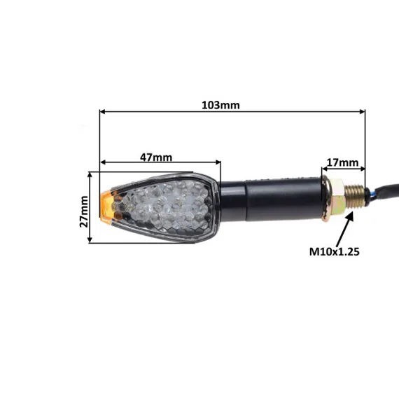 Univerzální sada LED směrových světel, M10