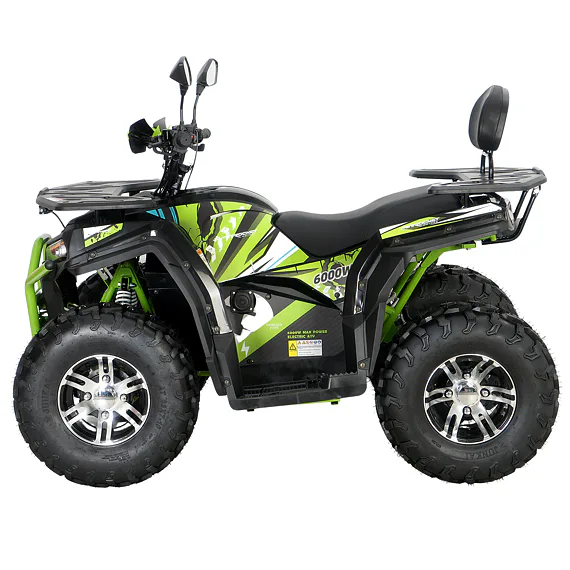 Elektrická čtyřkolka MiniRocket TerraX 6000W, zelená